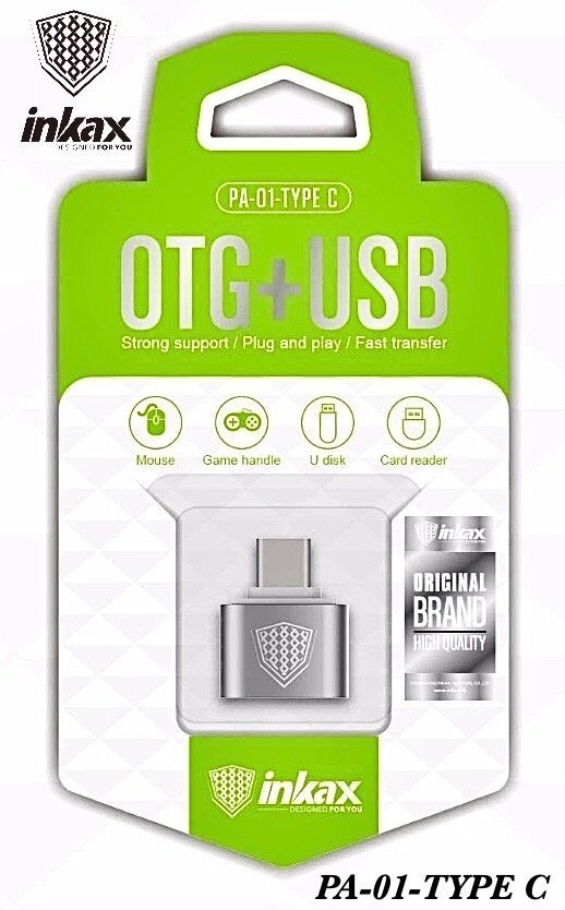 Перехідник OTG INKAX PA-01 USB - Type-C