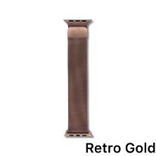 Ремінець для Apple Watch Milanese Loop 42/44mm Retro Gold