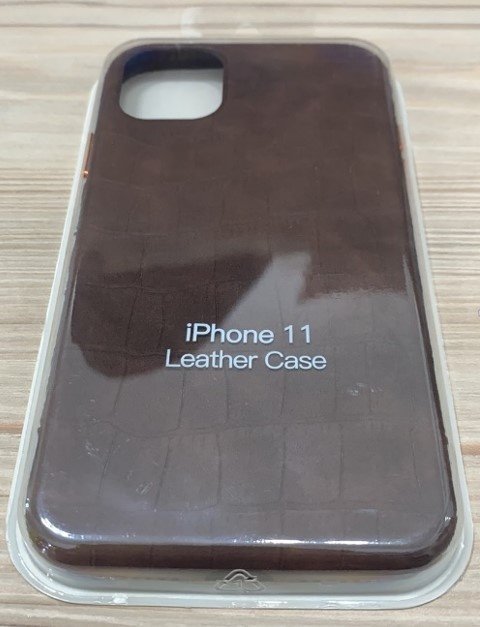 Чохол Croco Leather Apple iPhone 11 Brown