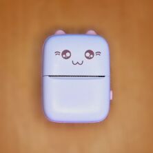 Портативний міні термопринтер (Pink)