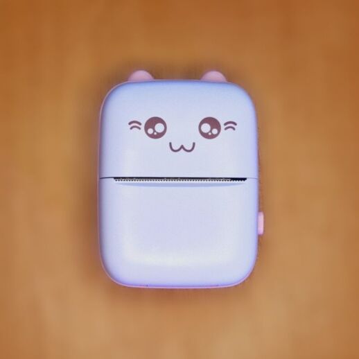 Портативний міні термопринтер (Pink)