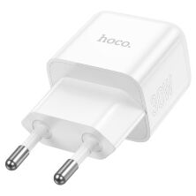 Мережевий зарядний пристрій HOCO N32 TYPE-C PD 30W бiлий