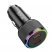 Автомобильное зарядное устройство HOCO NZ14B 2*TYPE-C 50W, черный