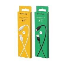 USB кабель BOROFONE BX19 Benefit charging data USB - micro USB, чорний