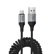 USB кабель HOCO X121 Nuevo USB - micro USB, 1 метр, чорний