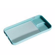 Силіконовий чохол Case Camera для Apple iPhone 14 Pro Max Light Blue