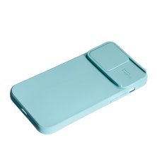 Силіконовий чохол Case Camera для Apple iPhone 14 Pro Max Light Blue