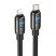USB-C кабель HOCO U143 Type-C - Lightning 27W, 1 метр, чорний