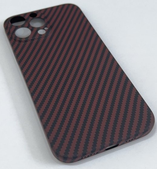 Чохол Carbon With MagSafe for Apple iPhone 13 ProMax Red
