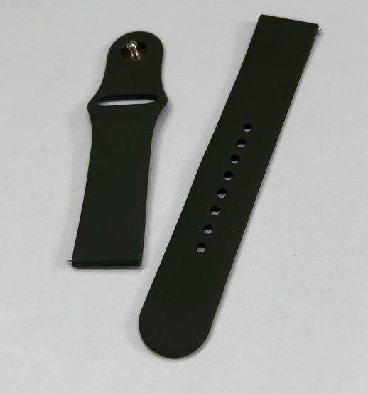Ремінець для Xiaomi Amazfit Bip Apple Watch Design 22mm Grey