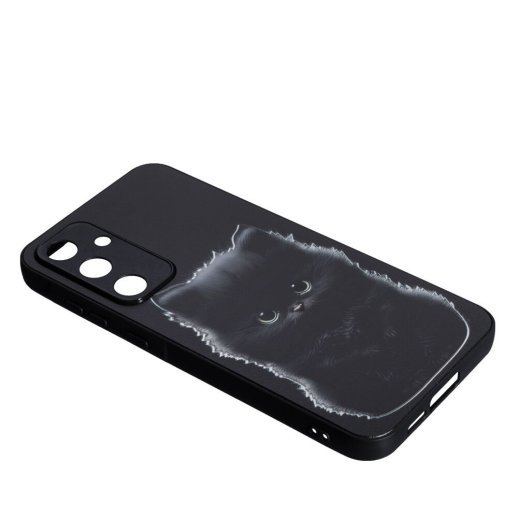Накладка Fashion Mix для Samsung A55 Black Cat