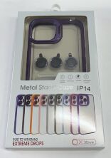Чехол Metal Stand Case Apple Iphone 14 Deep Purple 5