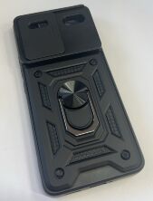 Armor Case With Curtain for Xiaomi Redmi Note 13 Pro Plus 5G Чорний