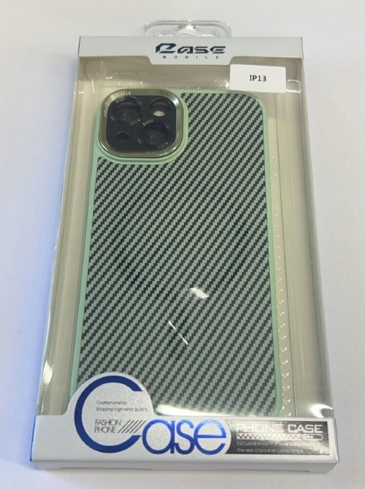 Case Carbone Shield Magsafe  for Apple Iphone 13 Deep Purple