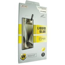 Захисне скло 3D UV MOTOROLA EDGE 50 PRO (клей, лампа) в упаковке