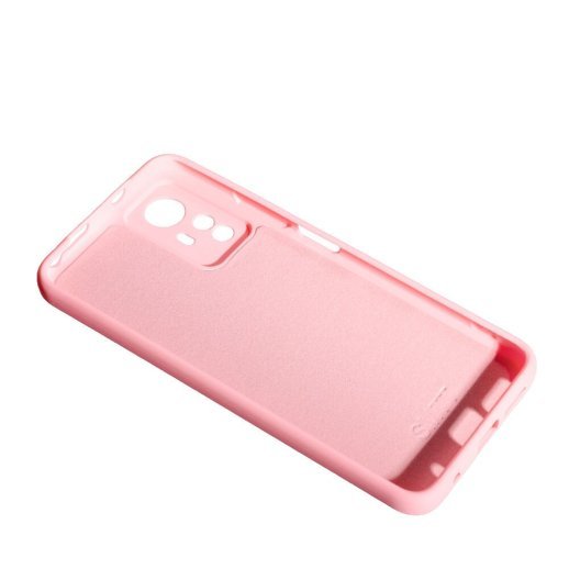 Силікон Case SMTT (AA) для Xiaomi Redmi Note 12 S (4G) Pink