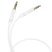 Кабель BOROFONE BL16 AUX jack 3.5 мм - jack 3.5 мм 1МЕТР БІЛИЙ