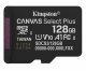 Карта пам'яті micro 128Gb Kingston Canvas Select Plus Gen3 128Gb class 10 А1 (R-150MB/s) UHS-1