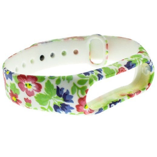 Ремінець для годинника XIAOMI MI BAND 2 з принтованим малюнком, силіконовий