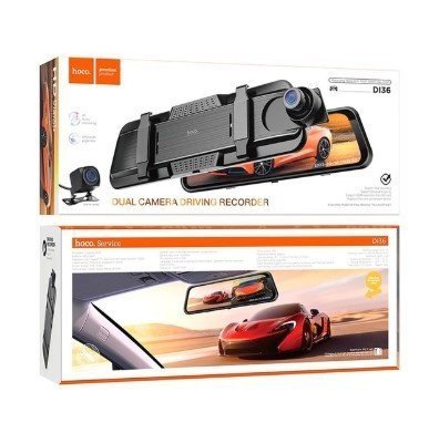 Автомобільний відеореєстратор HOCO DI36, ЧОРНИЙ