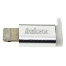 Перехідник для заряджання INKAX PA-02 Micro USB - Lightning