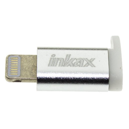 Перехідник для заряджання INKAX PA-02 Micro USB - Lightning