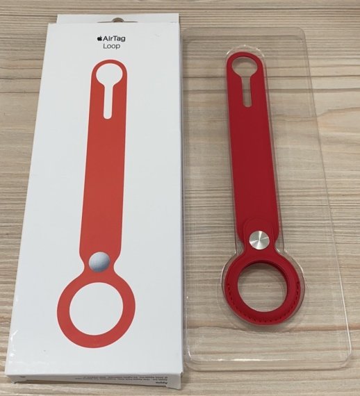 Airtag Silicone Loop Blue