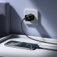 Мережевий зарядний пристрій HOCO CS84A Excellent PD30W + QC3.0 з цифровим дисплеєм + кабель TYPE-C - TYPE-C, чорний