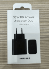 Сетевое Зарядное Устройство Samsung TEP-TA220NBE 35w USB-C,USB-A  in Box HQ
