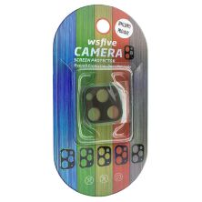 Захисне скло для камери метал WSFIVE CAMERA APPLE IPHONE 11 PRO | 11 PRO MAX чорний