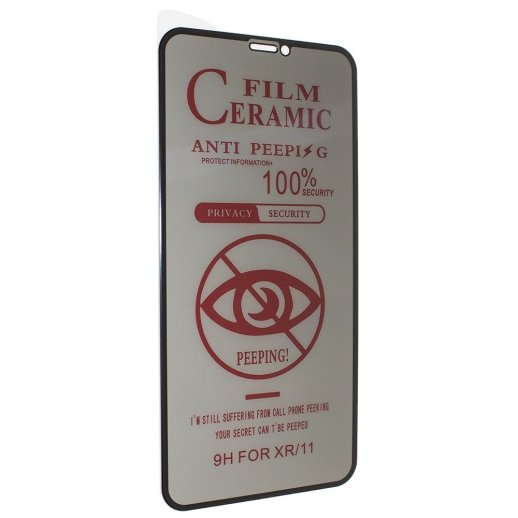 CERAMICS FILM PRIVACY APPLE iPhone XR | 11 ЧОРНИЙ