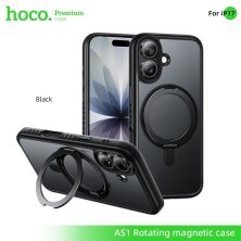 Магнітний захисний чохол HOCO AS1 з кільцем, що обертається, для APPLE iPhone 17