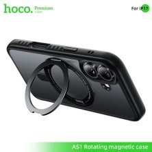 Магнітний захисний чохол HOCO AS1 з кільцем, що обертається, для APPLE iPhone 17
