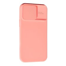 Силіконовий чохол Case Camera для Apple iPhone 14 Pro Max Peach