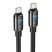 USB-C кабель HOCO U143 Type-C to Type-C 240W, 1 метр, чорний