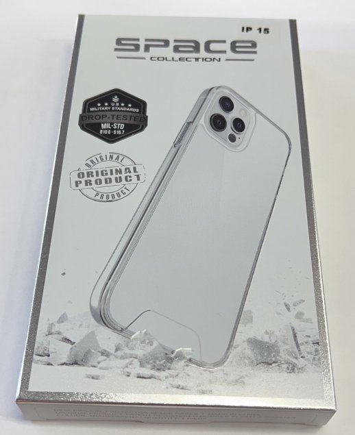Силикон Space for Apple Iphone 15 Прозорий