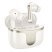Бездротові навушники HOCO EQ10 Plus Harmony ANC+ENC, milky white, Bluetooth 5.4