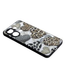 Накладка Fashion Mix для Xiaomi Redmi Note 13 (4G) Leopard Hearts