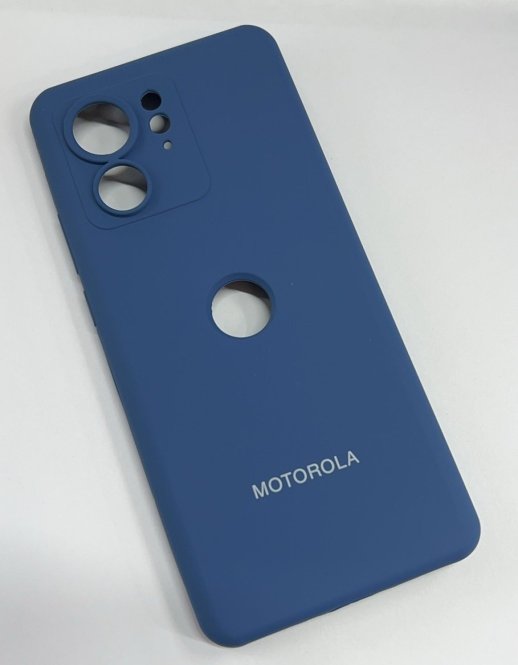 Чохол Silicone Case for Motorola Edge 40 Navy Blue
