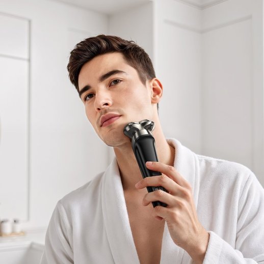 Бритва Hoco HP39 hree-head shaver, metal gray