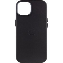 Задня накладка Leather Case magsafe ORIGINAL APPLE iPhone 16 6.1" ЧОРНИЙ