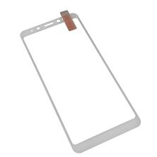 Скло FULL SCREEN SAMSUNG A730 Galaxy A8 Plus 2018 БІЛИЙ