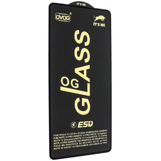 Захисне скло PREMIUM IT'S ME OG GLASS XIAOMI Redmi Note 13 PRO 4G | POCO F3 GT | F4 GT | K40 | K50 | NOTE 12 PRO 5G | NOTE 12 PRO+ | POCO X5 PRO | F5