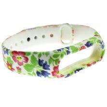 Ремінець для годинника XIAOMI MI BAND 2 з принтованим малюнком, силіконовий