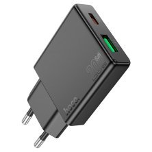 Мережевий зарядний пристрій HOCO N38 TYPE-C PD 20W + USB QC 3.0