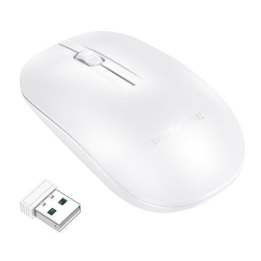 Мишка бездротова BOROFONE BG14, білий