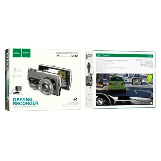 Автомобільний відеореєстратор HOCO DI42, СІРИЙ