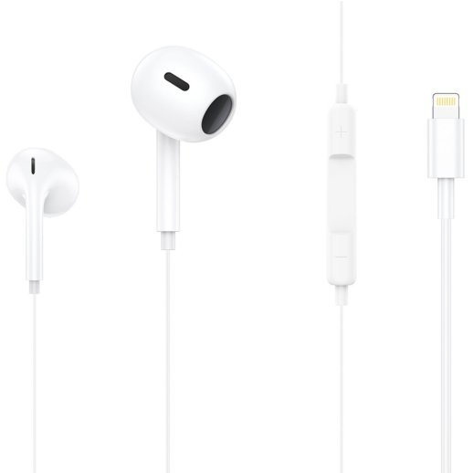 Навушники дротові до телефону INKAX AE-04 IPHONE LIGHTNING