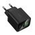 Мережевий зарядний пристрій HOCO CS84A Excellent PD30W + QC3.0 з цифровим дисплеєм, чорний