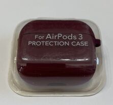 Чохол AirPods 3 Full Case with Microfiber Maroon 18